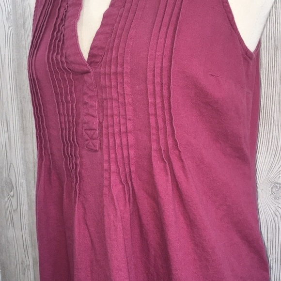 SONOMA Long Tunic Top Magenta Purple Size Medium - Picture 4 of 8